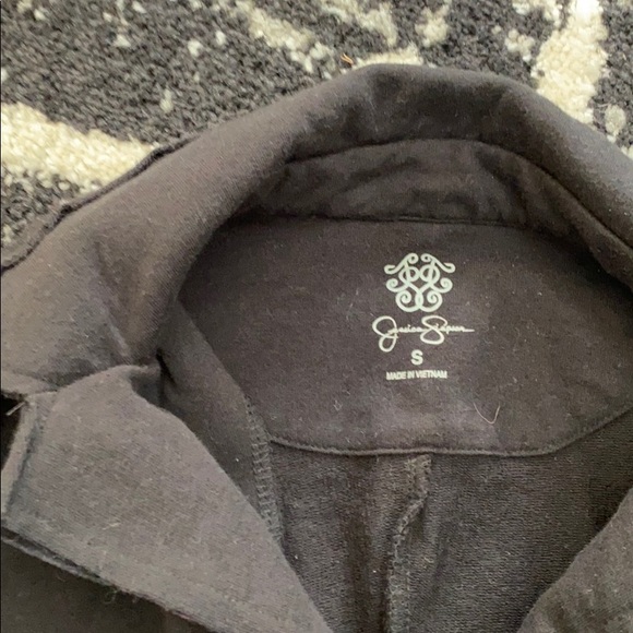 jessica simpson black button blazer - Picture 4 of 4